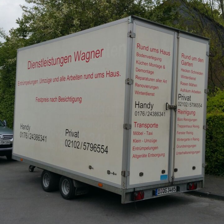 Wagner Dienstleistung Anhänger